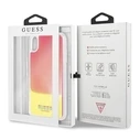 Guess GUHCI65GLCPI iPhone Xs Max pink hard case California Glow in the dark