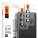 Spigen Optik.tr ez Fit Camera Protector Samsung Galaxy S23 FE Black [2 PACK]