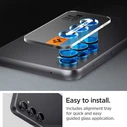 Spigen Optik.tr ez Fit Camera Protector Samsung Galaxy S23 FE Black [2 PACK]