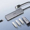UGREEN USB-A / 4xUSB-A 3.2Gen1 HUB with additional micro USB power port grey