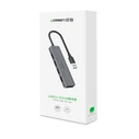 UGREEN USB-A / 4xUSB-A 3.2Gen1 HUB with additional micro USB power port grey