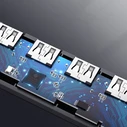 UGREEN USB-A / 4xUSB-A 3.2Gen1 HUB with additional micro USB power port grey