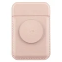 UNIQ Flixa magnetic card wallet with MagSafe blush pink 