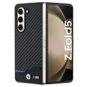 BMW BMHCZFD522NBCK Samsung Galaxy Z Fold5 Leather Carbon black