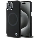 BMW BMHMP15SSILBK2 Apple iPhone 15 Signature Liquid Silicone MagSafe black