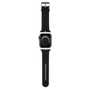 Belt Karl Lagerfeld KLAWLSLKNK Apple Watch 4/5/6/7/SE/8/9/Ultra 44/45/49mm strap 3D Rubber Karl Head black