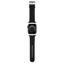 Belt Karl Lagerfeld KLAWMSLKCNK Apple Watch 4/5/6/7/SE/8/9/10 40/41/42mm strap 3D Rubber Karl&Choupette Heads black