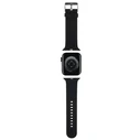 Strap Karl Lagerfeld KLAWMSLKNK Apple Watch 4/5/6/7/SE/8/9/10 40/41/42mm strap 3D Rubber Karl Head Black