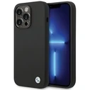 BMW BMHCP15XSILBK Apple iPhone 15 Pro Max Silicone Metal Logo black