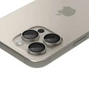 Spigen Optik.TR EZ Fit Camera Protector Apple iPhone 14 Pro / Max / 15 Pro / Max / 16 Pro / Max / 17 Pro / Max Natural Titanium [2 PACK]