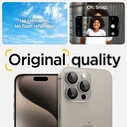 Spigen Optik.TR EZ Fit Camera Protector Apple iPhone 14 Pro / Max / 15 Pro / Max / 16 Pro / Max / 17 Pro / Max Natural Titanium [2 PACK]