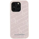 Karl Lagerfeld KLHCP15MPQKPMP Apple iPhone 15 Plus / 14 Plus hardcase Quilted K Pattern pink