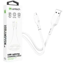 Καλώδια USB Lamtech Charging & Data Lightning 1m White