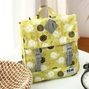 Σχολική Τσάντα 8848 Backpack for CHILDREN With SNAILS PRINT YELLOW