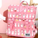 Σχολική Τσάντα 8848 Backpack for CHILDREN With WHITE BEARS PRINT