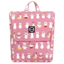 Σχολική Τσάντα 8848 TRAPEZOIDAL Backpack for CHILDREN With WHITE BEARS PRINT