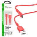 Καλώδιo USB Lamtech Data Micro 1m RED