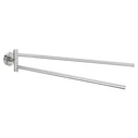 tesa MOON Towel Holder Bath 2-arm incl. Adhesive Solution