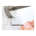 tesa MOON Towel Holder Bath 2-arm incl. Adhesive Solution