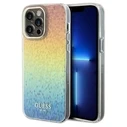 Guess GUHCP13LHDECMI Apple iPhone 13 / 13 Pro hardcase IML Faceted Mirror Disco Iridescent multicoloured