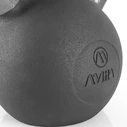 Kettlebell AMILA από χυτοσίδηρο 28 kg - Μαύρο/Γκρι