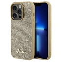 Guess GUHCP14LPMSDGSD Apple iPhone 14 Pro hardcase Disco Metal Script gold