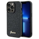 Guess GUHCP14LPMSDGSK Apple iPhone 14 Pro hardcase Disco Metal Script black