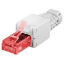 Βύσμα Rj45 Cat 6 Utp Goobay 44738 Tool-Free Λευκό