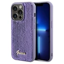 Guess GUHCP14XPSFDGSU Apple iPhone 14 Pro Max hardcase Sequin Script Metal purple