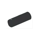 Pagna Barrel Pencil Case - Black