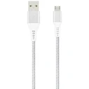 Καλώδιo USB Lamtech Micro HIGH QUALITY UNBREAKABLE SILVER 2M
