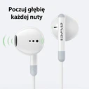 AWEI PC-6T wired in-ear headphones USB-C, 1.2m black