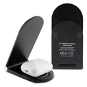 Karl Lagerfeld 2-in-1 inductive charger KLDCRFALKINK 15W Ikonik MagSafe black