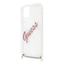 [CR] Guess GUHCP12SCRTVSPI Apple iPhone 12 mini pink hardcase Script Vintage
