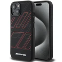 AMG AMHMP15M23SSPK Apple iPhone 15 Plus / 14 Plus hardcase Silicone Large Rhombuses Pattern MagSafe black