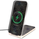 Guess GUDCFAL4PEGW 2in1 inductive charger 15W 4G Pattern MagSafe brown