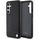 BMW BMHCS23FESLLBK Samsung Galaxy S23 FE Leather Hot Stamp black