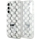 Karl Lagerfeld KLHCS23FEHNCMKLT Samsung Galaxy S23 FE hardcase Monogram Choupette transparent