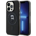 Karl Lagerfeld KLHMP14LHFCKNOK Apple iPhone 14 Pro hardcase IML Ikonik MagSafe black