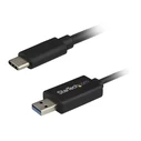Καλώδιο USB A σε USB C Startech USBC3LINK Μαύρο