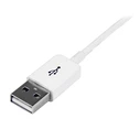 Καλώδιο USB Startech USBEXTPAA1MW Λευκό