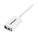 Καλώδιο USB Startech USBEXTPAA1MW Λευκό