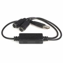 StarTech Μετατροπέας USB-A male σε PS/2 2x female 1τμχ USBPS2PC