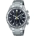 Ανδρικό Ρολόι Casio SPORTS CHRONOGRAPH Μαύρο Ασημί