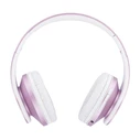 Headphones PowerLocus Wireless for kids P2 (pink-white)