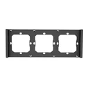 Πλαίσιο για Διακόπτη Sonoff M5 80 triple 3-fold M5-3C-80-F (graphite/Black)