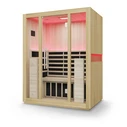 Σάουνα Υπέρυθρων AMILA Uv3 Espoo Full Spectrum 3 Ατόμων 153x103x195 cm 2320W