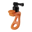 Βάση Στήριξης Action Cameras Telesin multifunctional silicone mount (orange)