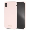 Guess GUHCI65LSGLLP iPhone Xs Max light pink hard case Silicone