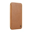 Θήκη Κινητού Etui Nillkin Qin Prop Leather iPhone 16 (Brown)